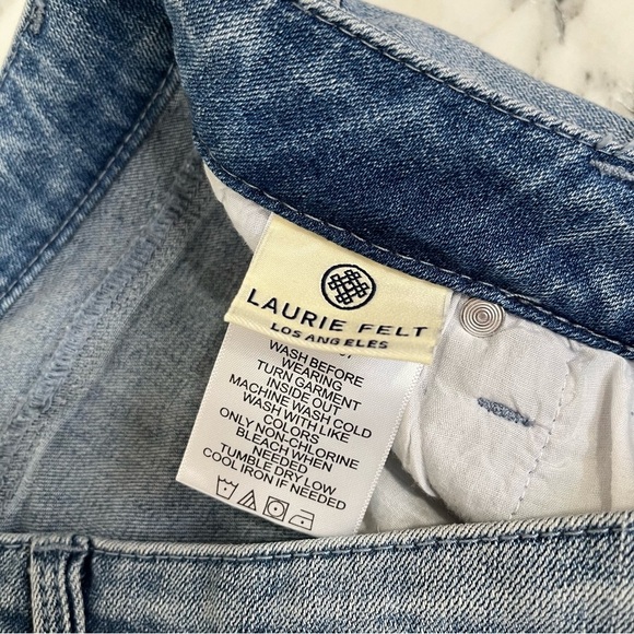 Laurie Felt Jeans Forever Denim Baby Bell Light Vintage Blue Size 6 - Picture 12 of 14